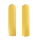 2pcs Brake Handle Lever Covers Scooter Antiskid Handle Protector (Yellow) Newly