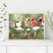 Oil Paint by Numbers Snow Bird Canvas Artwork Living Room Picture Decoration Kit