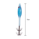 2pcs Wood Shrimp Fishing Squid Jigs Lure Cuttlefish Hook Fishing Explosion Hook