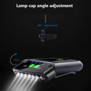 LED Headlamp Waterproof Sensor Camping Fishing Clip Cap Headlight (Black) Newly