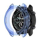 Soft TPU Case for TicWatch Pro 3 Pro 3 Lite Smartwatch Accessories (Blue)