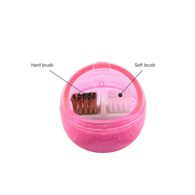 Plastic Nail Art Drill Grinding Head Deep Cleaning Brush Manicure Tools