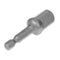 Steel Socket Adapter Hex Shank to 1/4 3/8 1/2 Extension Rod (3pcs Short)