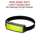 Waterproof Headlight Night Running Head Torch LED USB Headlamp G0S6 Camping G1W8