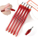 Rubber Pressure Pen Peeling Trimmer Dead Skin Fork Nail Cuticle Nail Remover