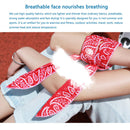 Summer Cooling Wrap Towel Scarf Outdoor Running Neck Headband (Rose Red)