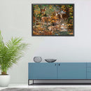 5D Diamond Painting Kit DIY Forest Elks Full Square Drill Mosaic Picture Decor