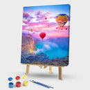 40x50cm Balloon Valley Painting By Numbers DIY Picture Hand Painted Craft