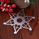 Decor Hexagon Gift Box Candy Case Metal Punch Molds for Wedding Vacation, d