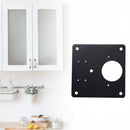 Cabinet Cupboard Door Plate Installer Hinge Repair Plate with Mounting Screw Set