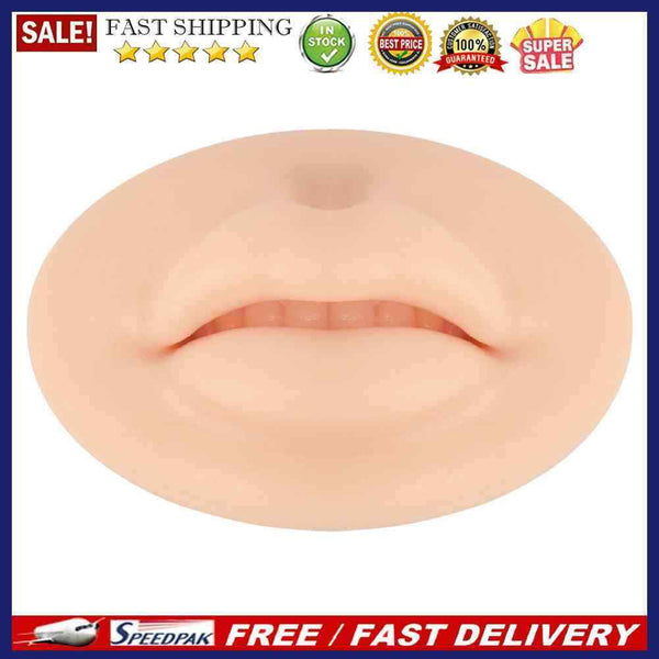 Silicone Mouth Lips Tattoo Practice Skin Learners Permanent Makeup Practice