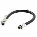 Motorcycle Bicycle Car Flexible Clip On Air Tyre Tire Chuck L0Z1 G Hose T3T6