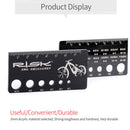 RISK Portable Screw Measuring Ruler MTB Bicycle Length Meter Measure Tool