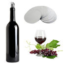 Wine Pour Disc Slice - Set of 50 Red Wine Pourer Stopping Pour Spout Disks Newly