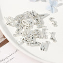 Accessories Letter A-Z Charms Necklace Pendant Small Charm Bracelet Beads