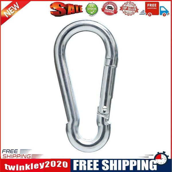 Alloy Steel Carabiner Outdoor Camping Hook Buckle Climbing Tools (10mm)