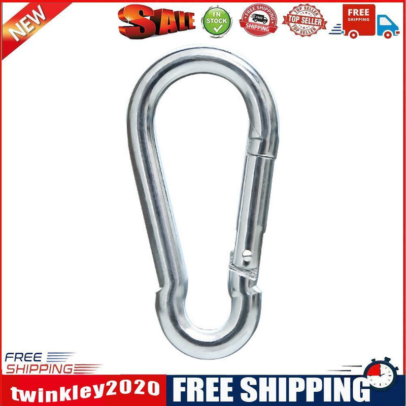 Alloy Steel Carabiner Outdoor Camping Hook Buckle Climbing Tools (10mm)
