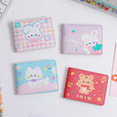 Cartoon Tiger Rabbit Bank Cards Driver License Card Holder Name Cards Purse