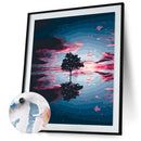 40x50cmNight Scenery Oil Paint By Numbers Picture DIY Painting