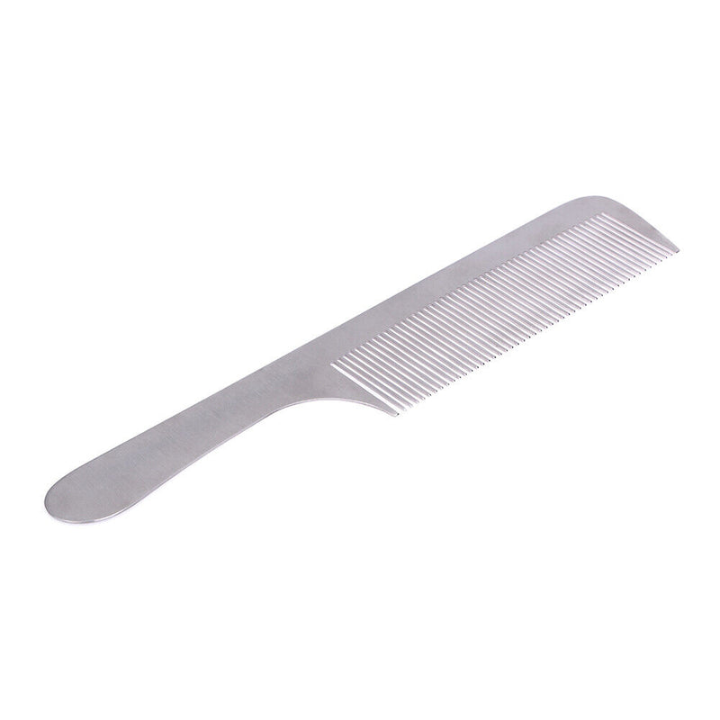 Anti-static Stainless Steel Comb Professional Salon Hair Styling Barber Tools US