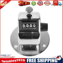 Digital Hand Tally Counter 4 Digit Number Manual Counting Golf Clicker*2
