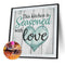 5D DIY Full Drill Diamond Painting Letter Cross Stitch Mosaic Kits (Z1046)