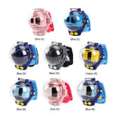 4CH 1/58 Wrist Watch Controlled 5km/h 2.4G RC Small Racing Car (Blue 03)