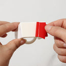 Multifunctional Curtain Rod Holder Hanging Rack Shelf Adhesive Round Hook