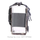 Outdoor Molle Walkie Talkie Holder Bag Magazine Pouch Pocket(Camouflage) Newly