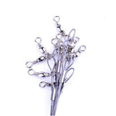Fish Hook Safety Snaps Leader Trace With Snap Fishing Wire Line Rope Wire