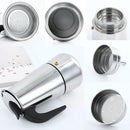 Stainless Steel Filter Mocha Coffee Pot Moka Italian Coffee Maker (300ml)