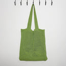 Women Hollow Knitted Shoulder Bag Simple Crochet Tote Designer Shopper Handbags