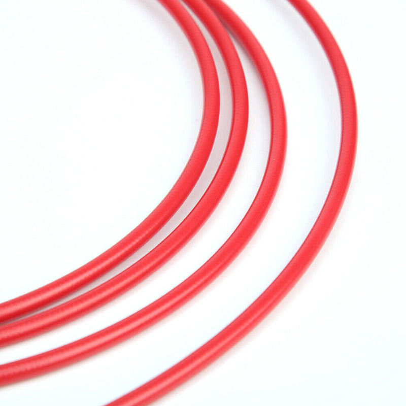 Bicycle Hydraulic Disc Brake Oil Tube MTB Bike Brake Pipe for Shimano (Red)