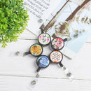 Clip Fashion Retractable Key Ring Badge Holder Nurse ID Name Card Lanyards