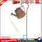 LED Solar Watering Can Lamp Garden Art Metal Iron Kettle Light (D Hook Up) Newly