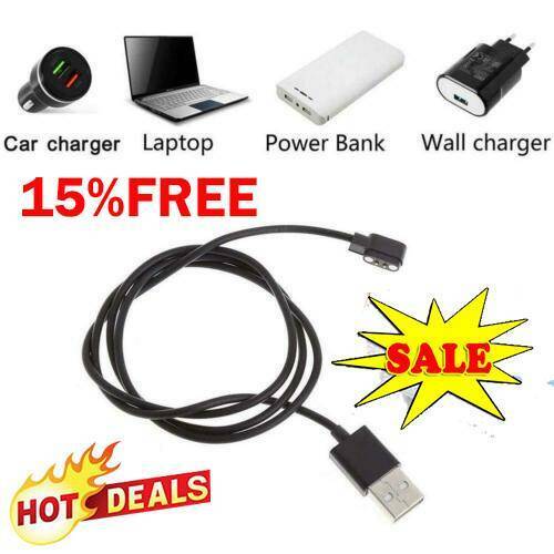 Magnetic Charger Charging Cable 2Pin Distance For Smart Watch With MagneticPlugs