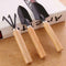 Wooden Handle Mini Shovel Household Three-piece Set S2W5
