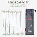 Tent Pegs Bag Camping Wind Rope Tent Nail Storage Pouch Travelling Accessorie