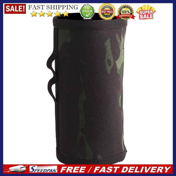 6.5x9.9cm Gas Canister Cover Protector Camping Gas Fuel Cylinder Storage Bag