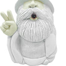 Smoking Gnome Garden Statues Outdoor Dwarf Ornaments Garden Home Sculpture