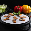 100pcs Round Parchment Paper Silicone Oil Non-Stick Pad Papers White Baking H0L9