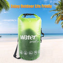 PVC Bags 20L Swimming Trekking Drifting Waterproof Storage Pouch (Green) Newly