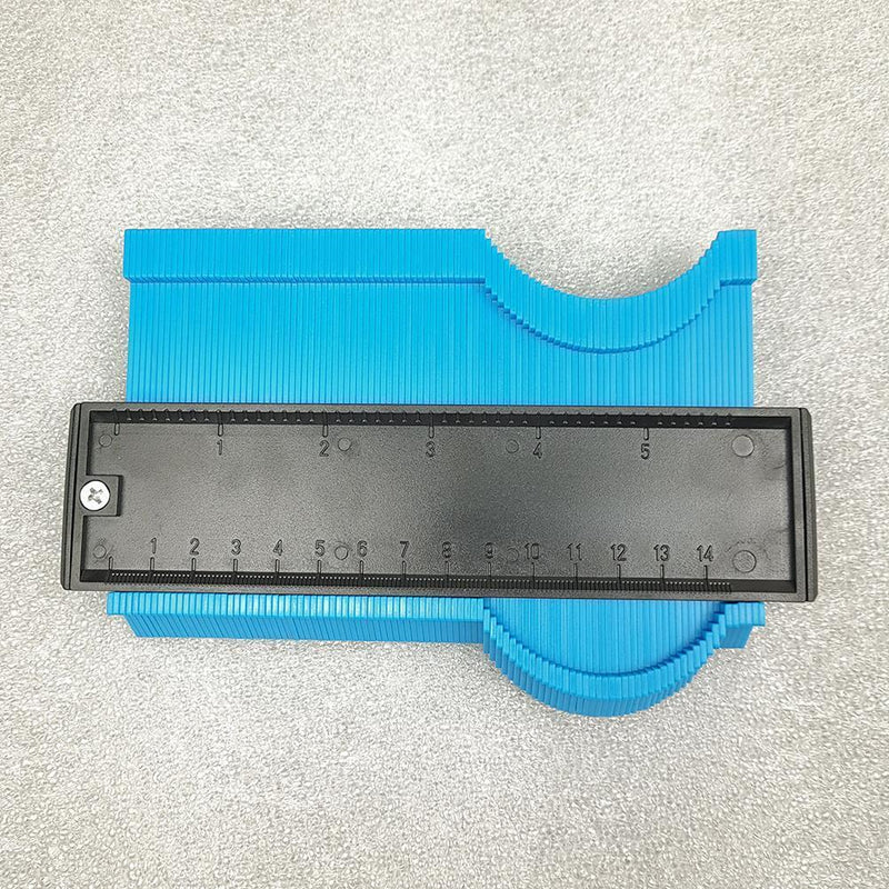 Plastic Profile Copy Gauge Contour Duplicator Standard Marking Tools (Blue)