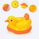 Feeding Resting Bathroom Inflatable Chair Baby Chair Seat Kids Sofa Yellow Duck
