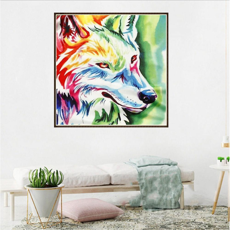Wolf 5D Diamond Painting Embroidery DIY Craft Craft Cross Stitch Decor