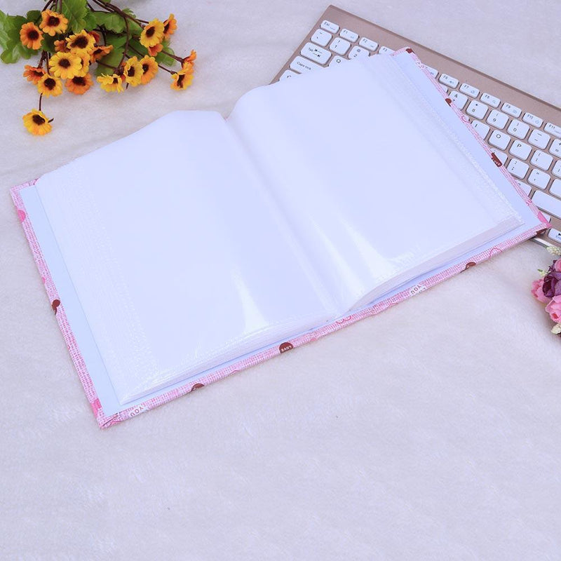 6 inch Photo Album Interleaf Type Loose-leaf Cartoon Bear Cover 100 Sheets