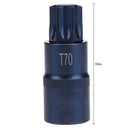 1/2 inch Torx Screwdriver Socket Bits Adapter Drive Socket Hand Tool(T70) Newly
