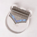 17 Key Kalimba Mbira DIY Parts Set Thumb Piano Shrapnel Tuning Hammer Kit