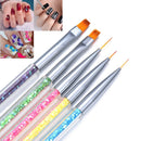 Nail Liner Pen Nail Art Brushes Nail Dotting Pen Multifunctional Nail Brush