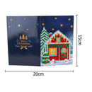 DIY Diamond Painting Greeting Card Mosaic Santa Claus Christmas Postcards Decor